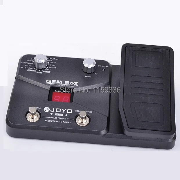 Free shipping electric guitar effects, comprehensive effect with pedals