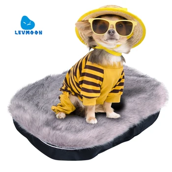 

LEVMOON Free Shipping Fur Pet Beanbag Covers Without Filling Big Dog Beanbag Bed