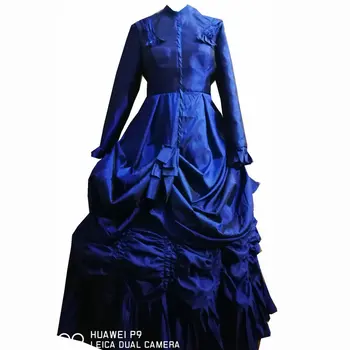 

D-209 Victorian Gothic/Vintage Dress Halloween Theater Movie dresses Prairie Chic dress Custom made