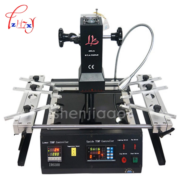 high quality LY IR6500 Soldering Station LY  IR6500 infrared BGA rework station largest preheating area 240 * 200mm