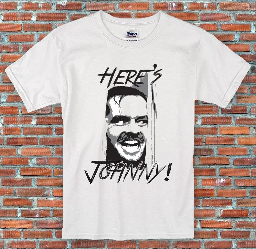 Футболка с принтом The Shining по киномотивам S M L XL 2XL летняя Мужская модная футболка в