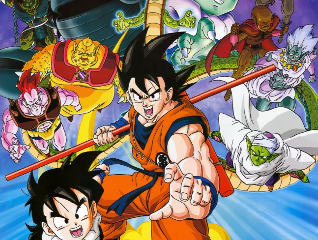 

7x5FT Dragonball Dragon Ball Iron Three Kingdoms Son Goku Custom Photo Backgrounds Studio Backdrops Vinyl 220cm x 150cm