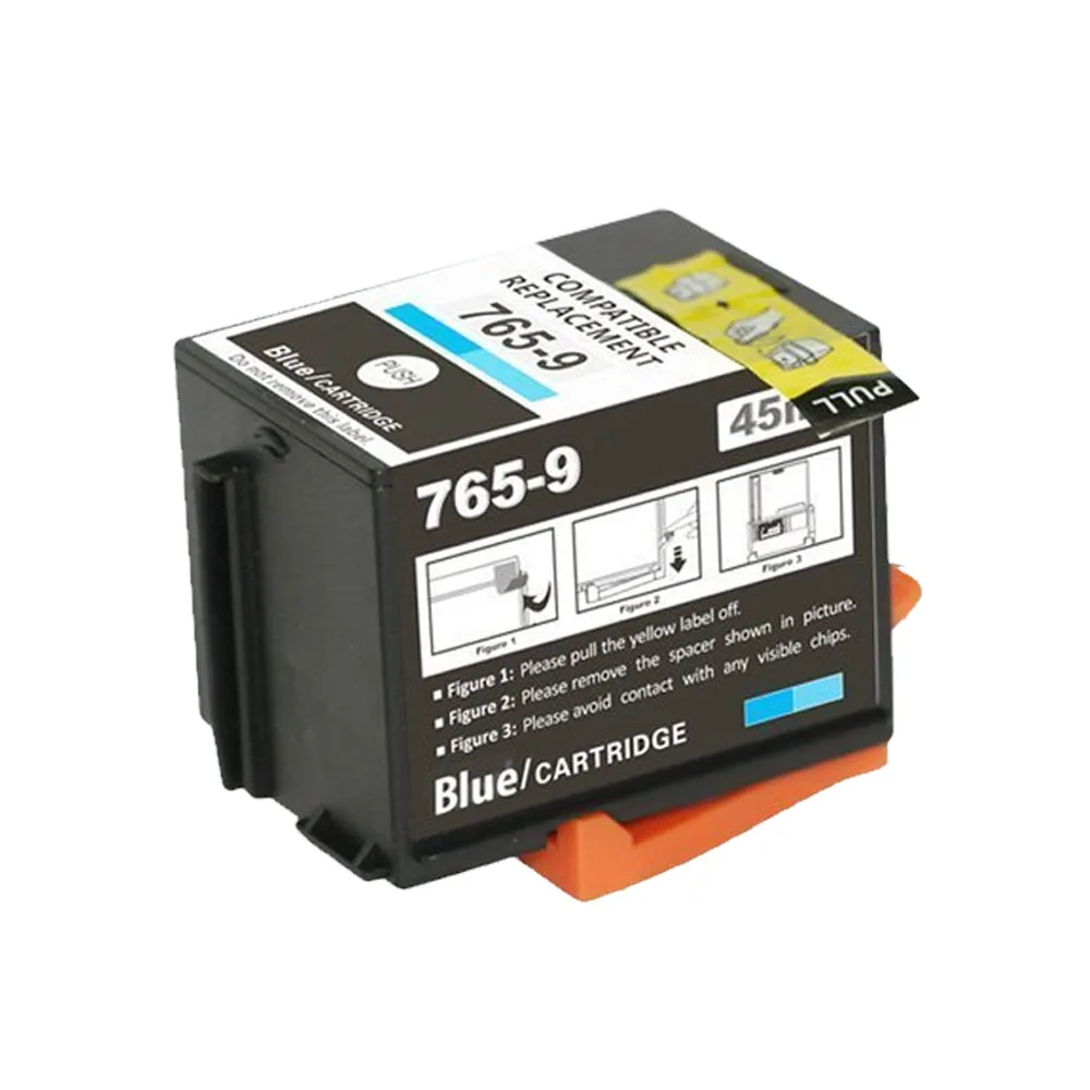 Compatible 765 9 Blue Postage ink cartridge for Pitney Bowes DM300c