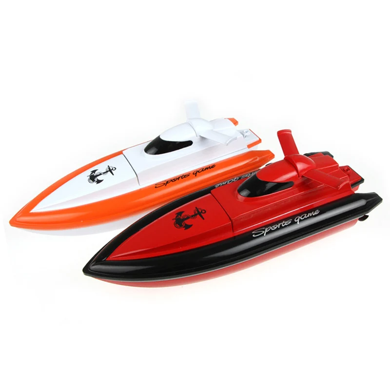Радиоуправляемый скоростной ботинок радиоуправляемая скоростная лодка 800 высокоскоростная 2,4G 4CH скоростная лодка гоночный Радиоуправляемый катер электрическая модель радиоуправляемая игрушка VS FT009 - Цвет: Red Orange 2 Sets