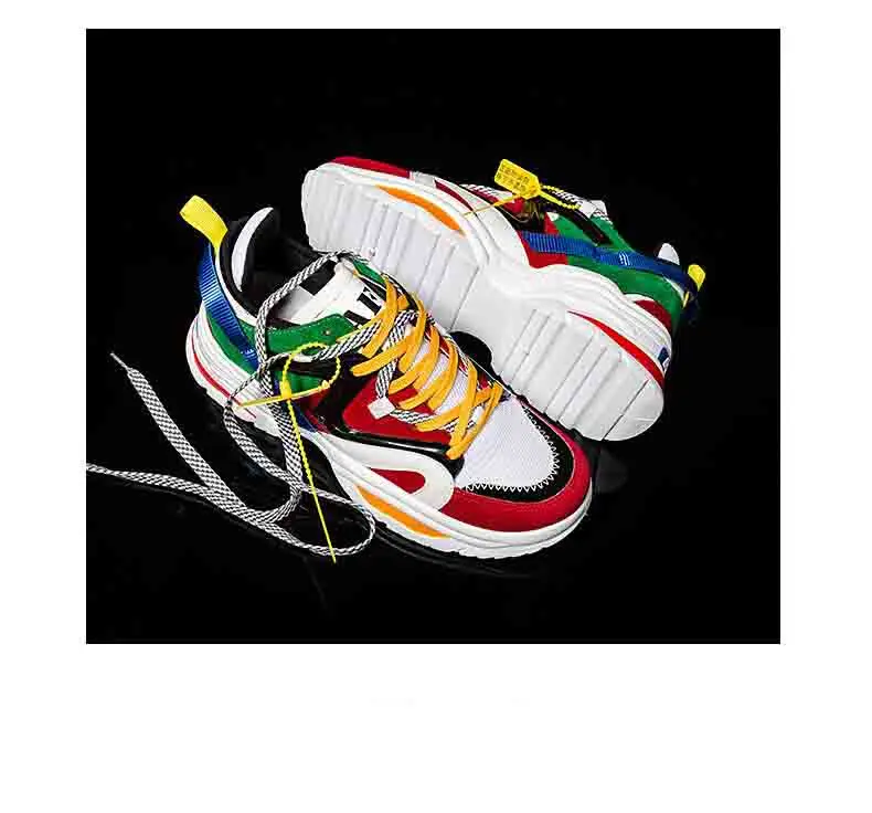 

2019 Sport Running Shoes Lace-up 6CM WOMEN Man EAF ABO Sneakers Breathable