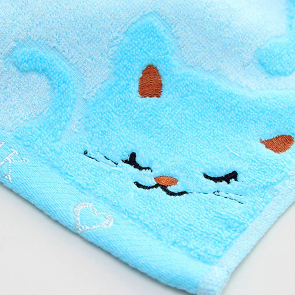Горячее предложение Высокое качество не скрученное бамбуковое волокно музыкальное кошачье детское полотенце s спа полотенце для лица