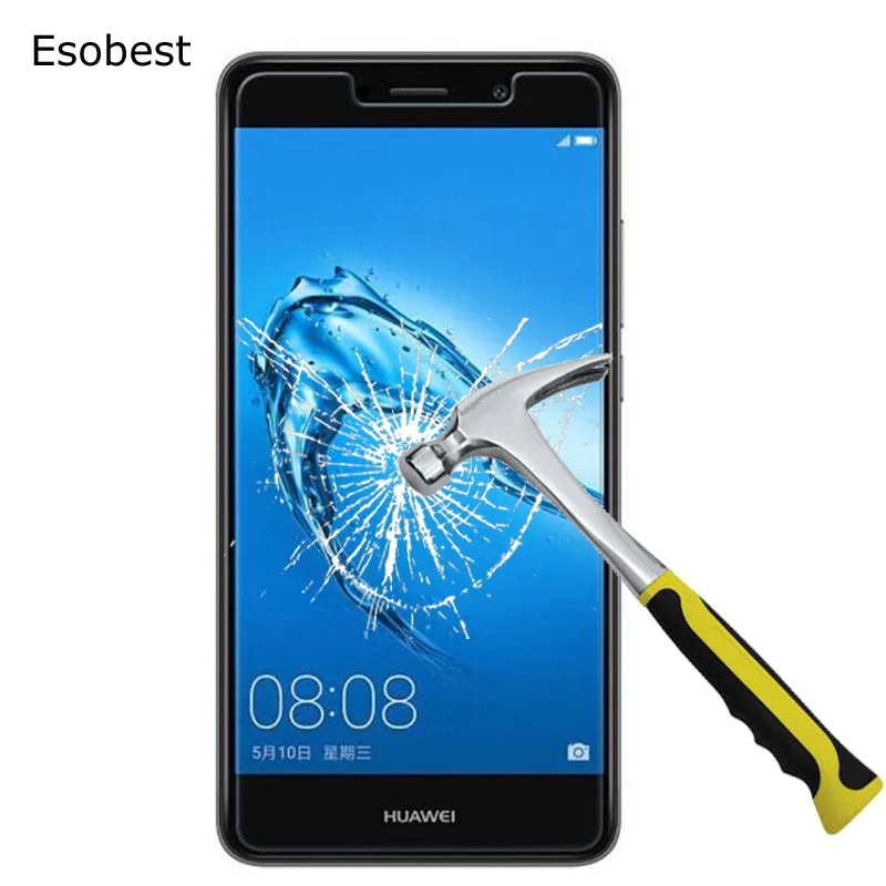 Esobest 2 шт. закаленное стекло для Huawei Y6 2017 honor 10 p20 lite pro Защита экрана Y7 prime 2018