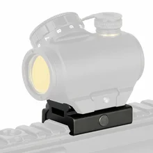 Низкопрофильный 0," высокий Райзер Крепление подходит 20 мм направляющей для прицел для охоты на съемки gz220214