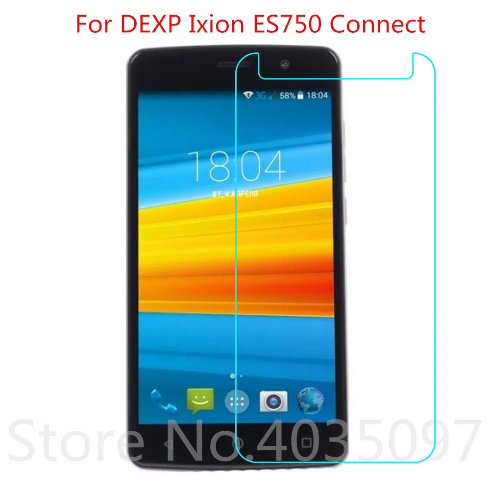 

2PCS For DEXP Ixion ES750 Connect Tempered Glass Protective Glass Film Explosion-proof For DEXP Ixion ES750 Screen Protector