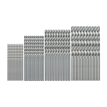 

40 Pcs Mini Drill HSS Bit 0.5mm-2.0mm Straight Shank PCB Twist Drill Bits Set