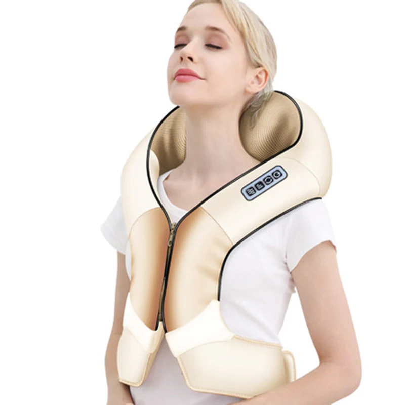 

and neck Massager Neck Waist Shoulder Spine Heating Beating Kneading Household Multifunction Shawl