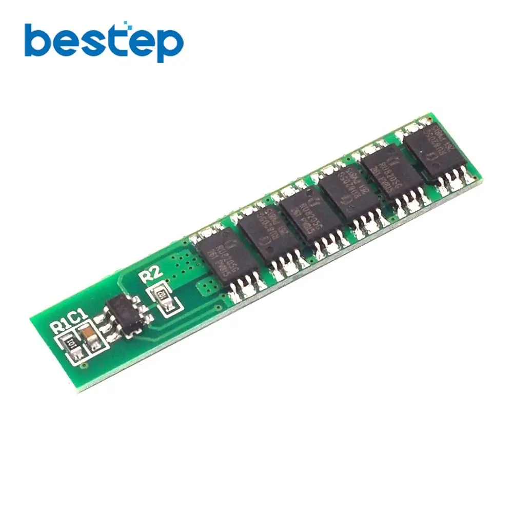 

1S 15A 3.7V Battery Protection Board 18650 Lithium Li-ion BMS PCM PCB 6MOS 1 Cell ion li Over Charge Discharge Protect Module