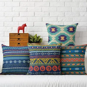 

Nordic geometric pillow ,Bohemia pillow Cushion , Linen pillowcase,office home decorative pillows sofa cushions