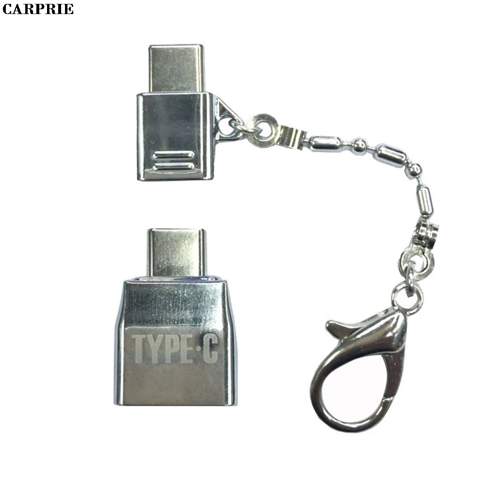 

CARPRIE New USB A To Type-C + Micro USB To Type-C Converter Data Adapter for Smartphone Cellphone Mp3 PC Drop Shipping