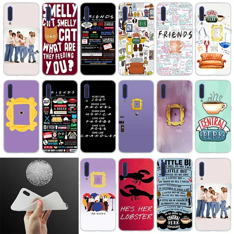 

Silicone Phone Case Friends TV Show For Xiaomi 9 se 8 lite 6X 5X Mi a1 a2 A3 Lite f1 Max 3 redmi 7a Note 7 pro 6 5 go Cover