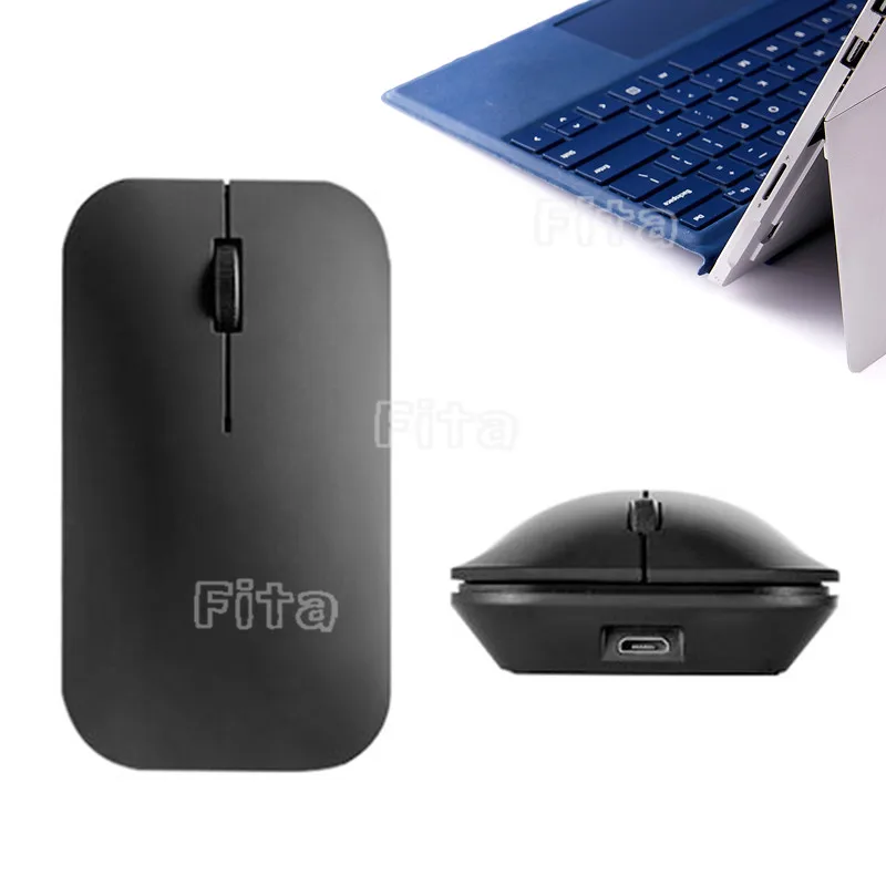 

NEW Microsoft Designer Wireless 2.4Ghz + Bluetooth 4.0 1000 DPI Dual Mode Mouse Windows 8 Win 8 MAC Android Rechargeable