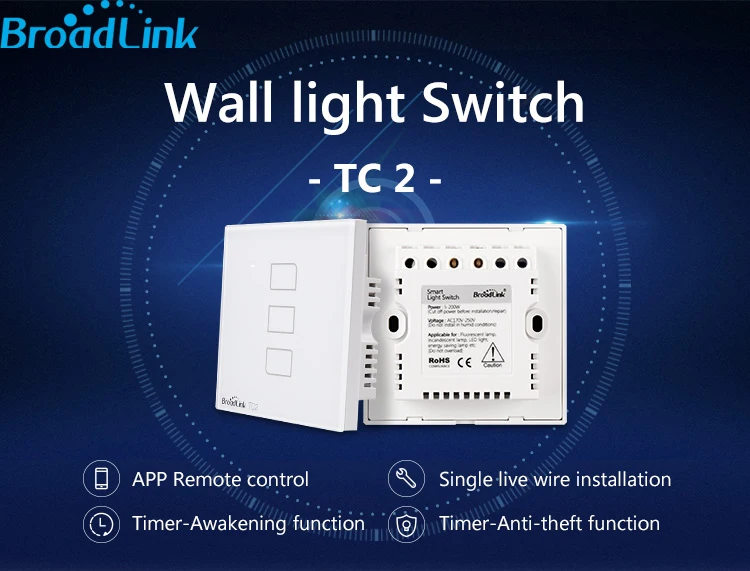 Broadlink новинка 2019 RM + 3 шт. UK TC2 WiFi Умный домашний концентратор IR RF все в одном