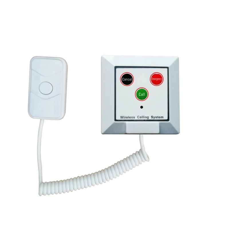 Campainha de Chamada de Paciente do Hospital de Emergência para Idosos Casa de Enfermagem Chamada Sino Crianças Clínica K-w3-h 433.92 Mhz 10 Pcs - Imagem 2