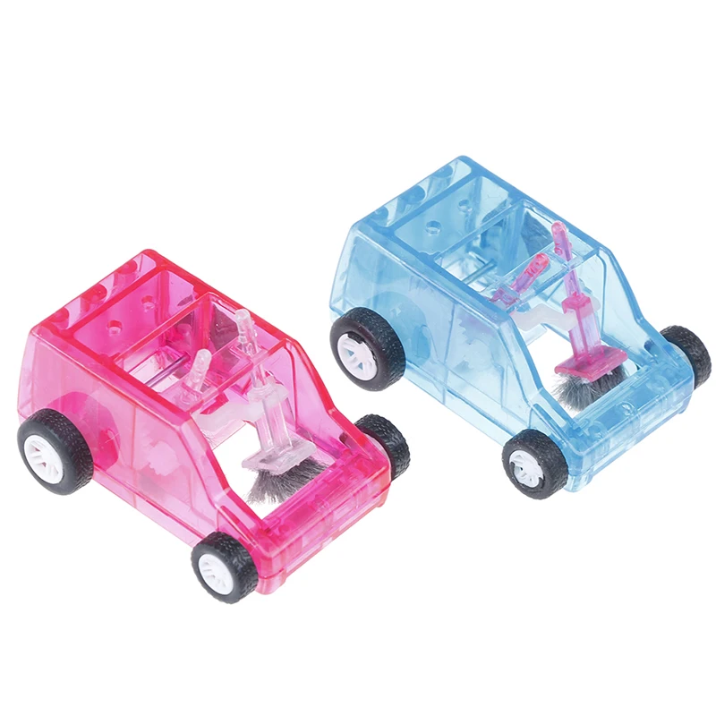 Mini Car Table Dust Cleaning Trolley Keyboard Desktop Dust Cleaner Confetti Pencil Eraser Sweeper For Home Office Desk Set