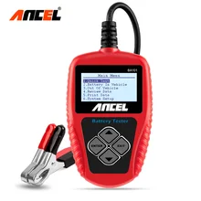 Ancel BA101 Analizador de Probador de La Batería Del Coche 12 V Digital 2000CCA 220AH AGM de Carga Del Alternador 12 Voltios Auto Herramienta de Prueba del probador batería