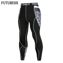 Лучшие продажи утягивающие брюки для мужчин Мода базовый слой эластичные леггинсы для фитнеса Бодибилдинг спортивная одежда мужские брюки 3D брюки