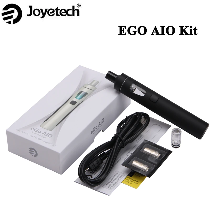 

Original E Cigarettes Joyetech Ego AIO Starter Kit All-in-One 2ML Anti-leaking Tank 1500mah Battery Vaporizer Hookah Pen