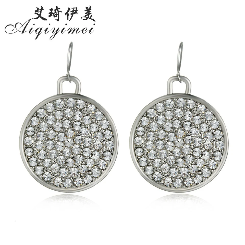 round disk earrings