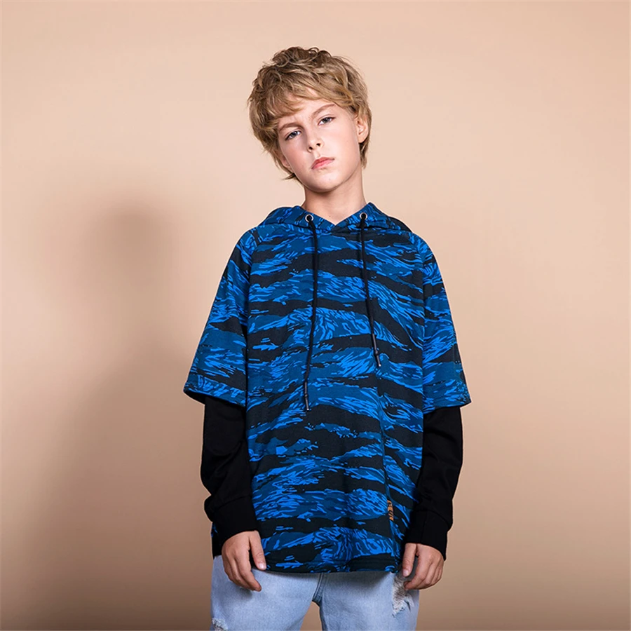 

kid clothes boys hoodies girl sweatshirt unisex boys girls tops camouflage kids hoodies fashion sport tops for 6-16 years