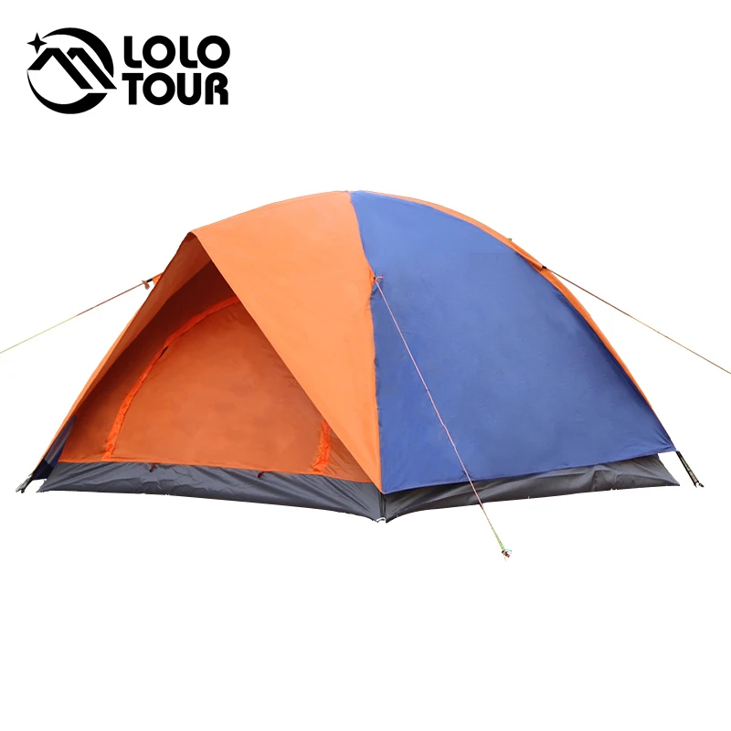 

Double Layer 3-4 Person Outdoor Large Canvas Camping Beach Awning Ultralight Hiking Fishing Hunting Picnic Barraca Carpas Tente