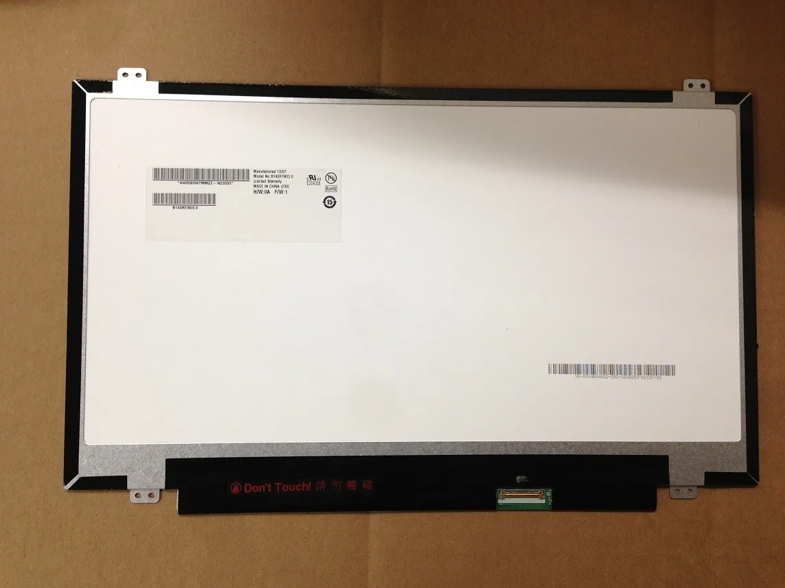 LTN140KT13 301 подходит для ноутбука B140RTN03.0 B140RTN02.3 eDP 30 контактов светодиодный ЖК экран 14