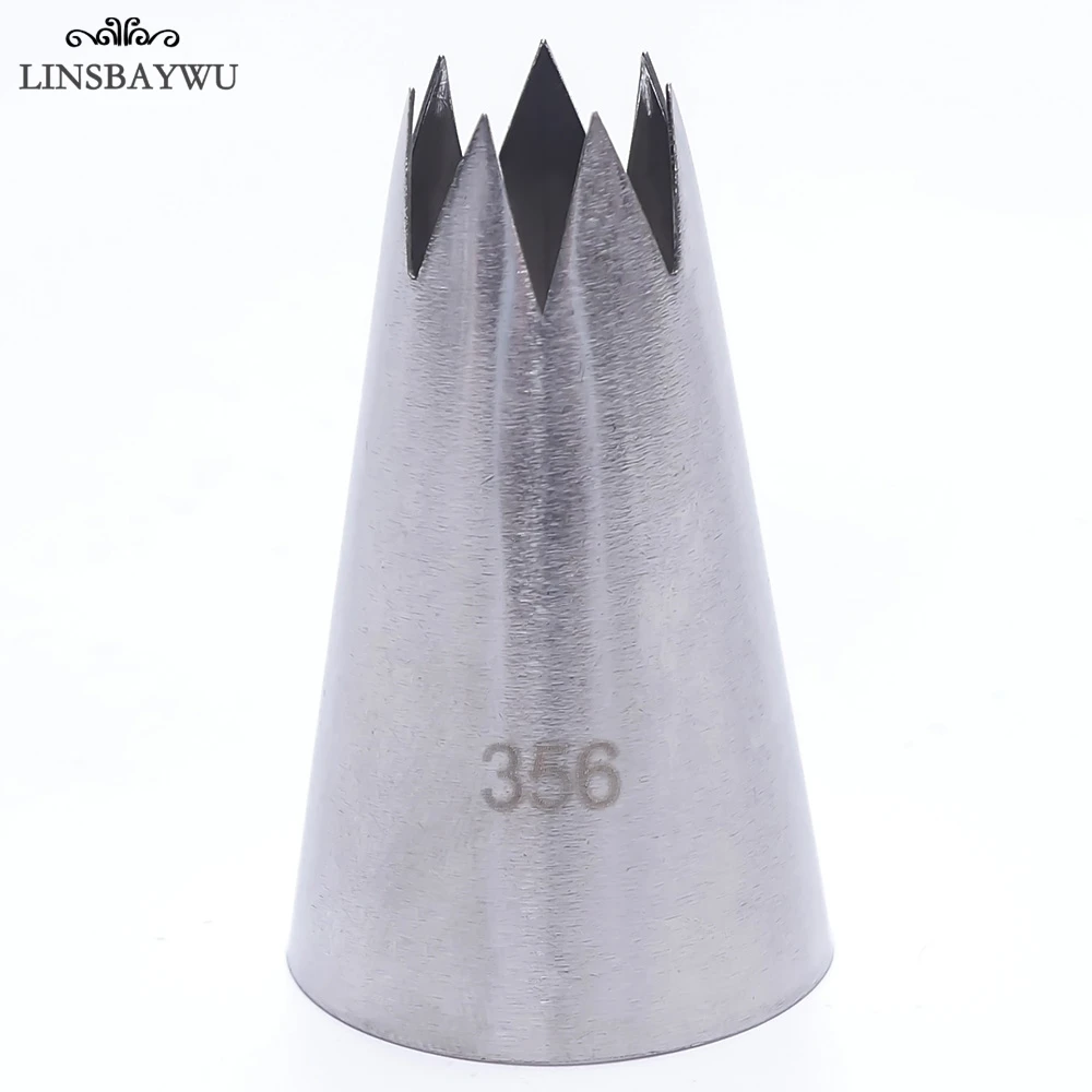 

#356 Large Size Cake Decoration Tool Stainless Steel Big Icing Piping Cream Nozzles Kitchen Baking tools Cake Decorating Hot