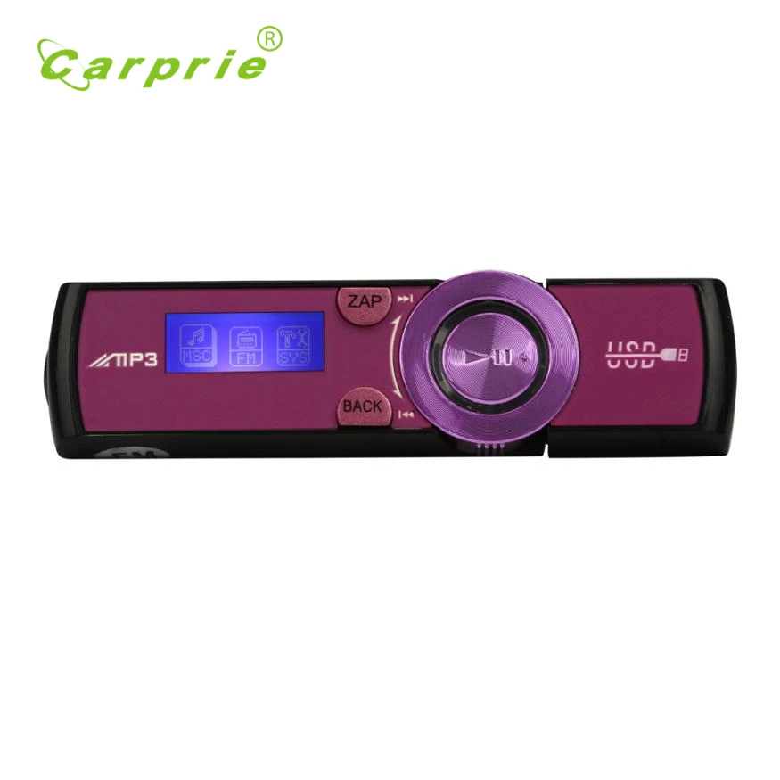 Carprie USB ЖК экран Поддержка 8 Гб флэш TF плеер MP3 Музыка FM радио 17Jun12 дропшиппинг