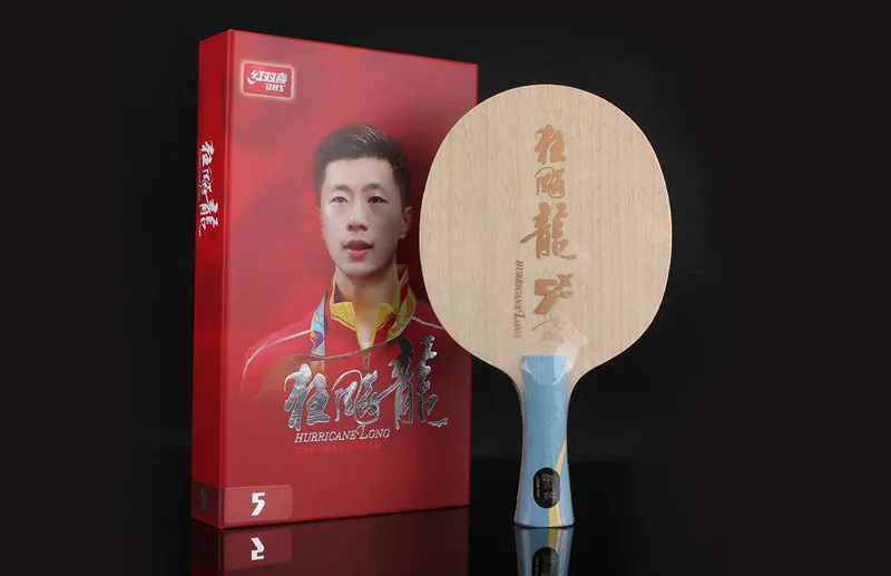 Теннисные ракетки Hurricane Ma Long 5x 2 Arylate Carbon Alc профессиональные для настольного