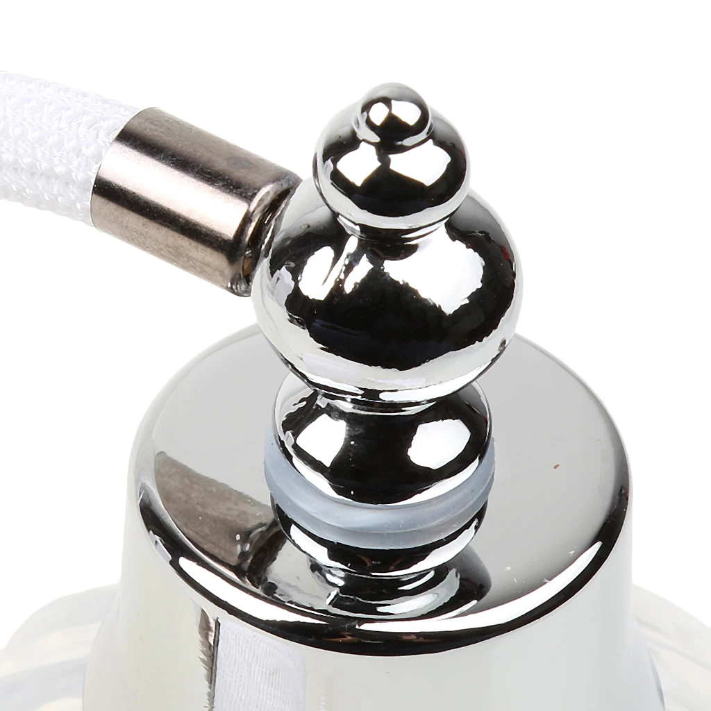 MagiDeal 1Pc Vintage Empty Glass Cologne Bottle with Long Atomizer Spray Pump for Women Girls Novelty Travel Gift 100ml 4Colors