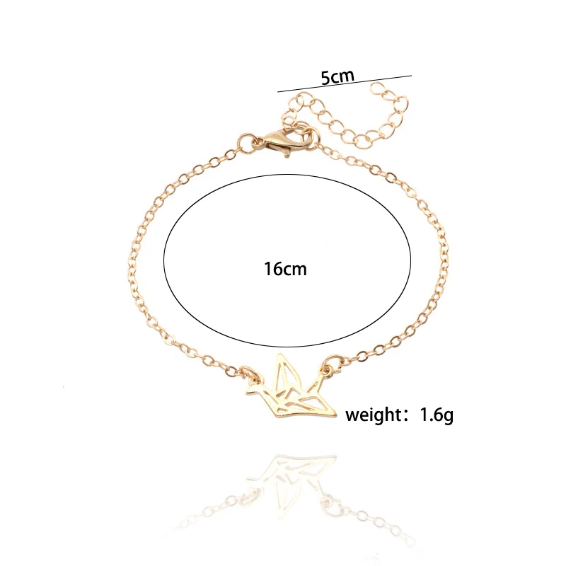 Simple-Tiny-Paper-Crane-Charms-Bracelets-For-Women-Hollow-Dove-Baby-Bird-Bracelet-Femme-Gold-Silver (1)