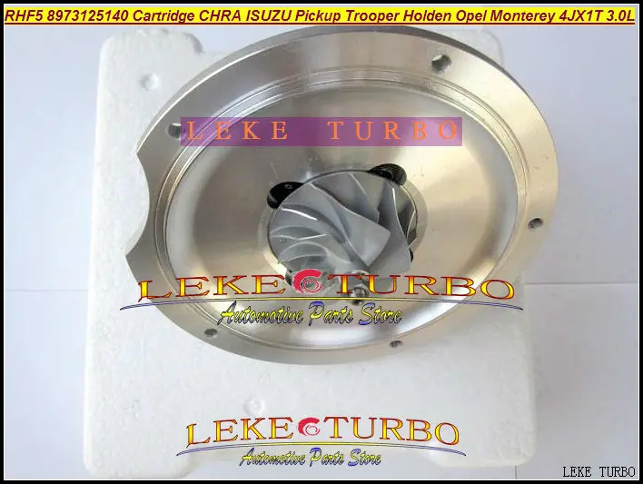 

Free Ship Turbo Cartridge CHRA RHF5 8971371098 hole distance=80mm Turbocharger For ISUZU Jackaroo For OPEL Monterey 4JX1T 3.0L