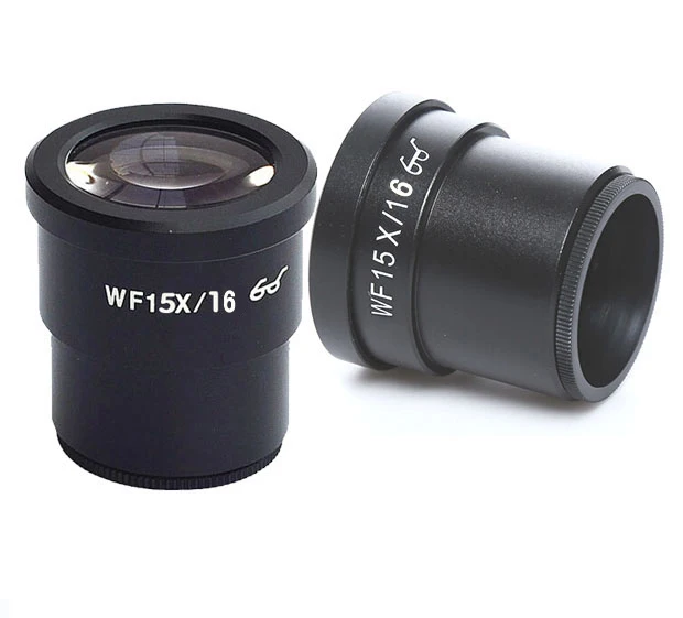 WF15X 16 мм школьная лаборатория стерео микроскоп 15 раз Высокая eyepiont окуляр микроскопа объектив с креплением Размеры 30 мм масштаб считывания 0,1 мм