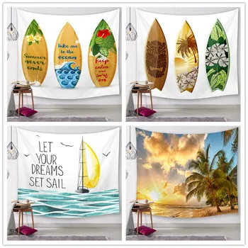 

Surfboard Chic Bohemia Mandala Floral Carpet Wall Hanging Tapestry For Wall Decoration Fashion Tribe Style