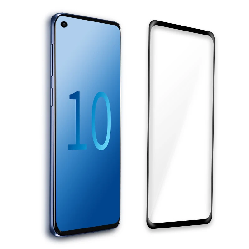 3D изогнутое полное покрытие 9 H закаленное стекло для samsung Galaxy S10 Plus S10E S 10 Защитная пленка для экрана разблокировка отпечатков пальцев сенсор