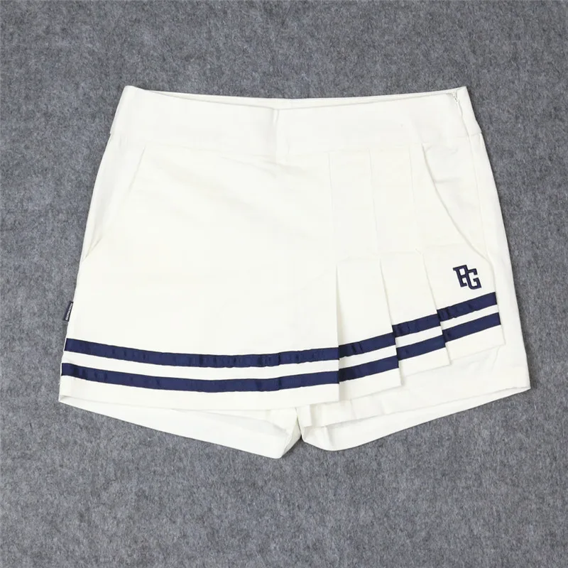 

Summer Lady Pearly Gates Golf Shorts Outdoor Sports Zipper Cotton Anti-emptied Clothing 4Colors For Women Free Shipping