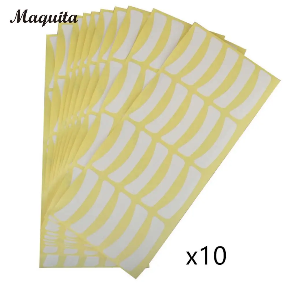 

200pcs Eyelash Paper Professional Eye make up Eyelash Stickers Paper Patches Eyelash Under Eye Pads Lash Eyelash Extension