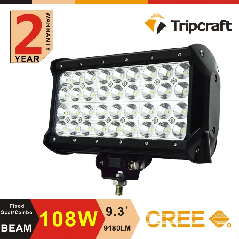 

Tripcraft 10~30V 9.25 Inch Led Light Led For Offroad Camper Truck 4x4 4WD SUV ATV Free Shipping 108W Led Work Light Spot Flood