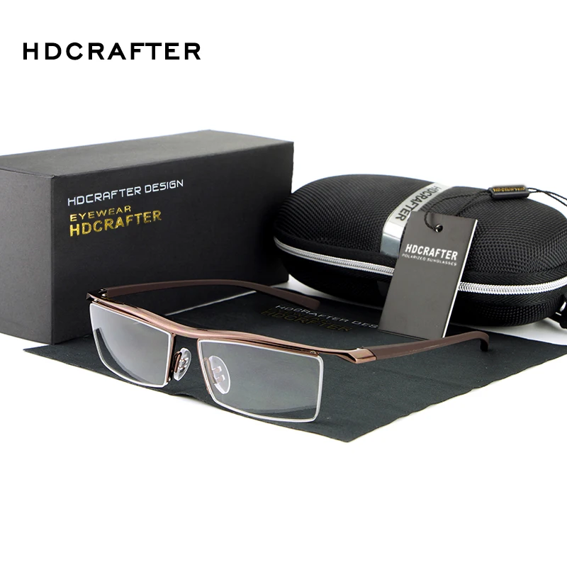 HDCRAFTER классические очки Tr90 оправа Ретро стиль близорукость оптические