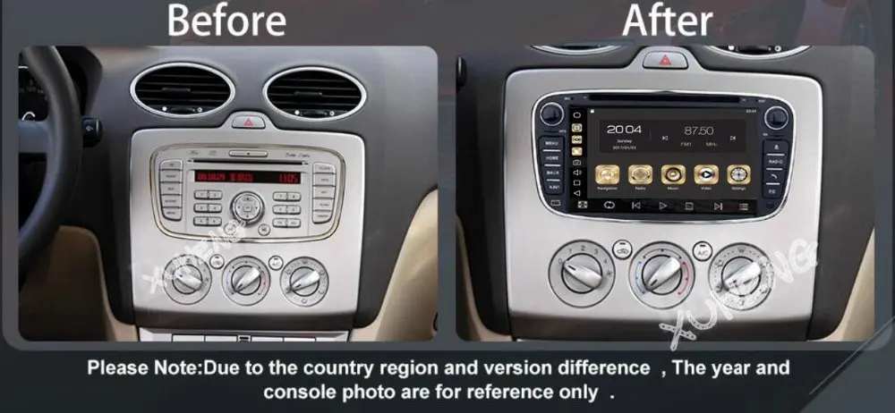 Top IPS 32g 4GRam 7" Android 8.01 Car Audio for Ford Fusion Galaxy Cmax Fiesta Kuga  Headunit Stereo Vedio GPS Navi Multimedia Radio 5