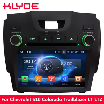 

KLYDE Android 8 Octa Core 4GB RAM Car DVD Multimedia Radio For Chevrolet S10 Colorado Trailblazer 2012 2013 2014 2015 2016 2017
