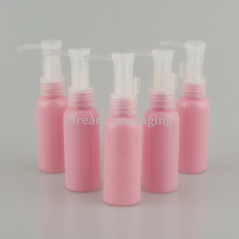 50Pcs50mlCleansingOilBottleRoundedShouldersShampooShowerGel