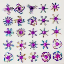 Новые красочные горячие колеса из цинкового сплава гироскоп& ручной Спиннер& антитревожная игрушка для спиннеров фокус снимает стресс