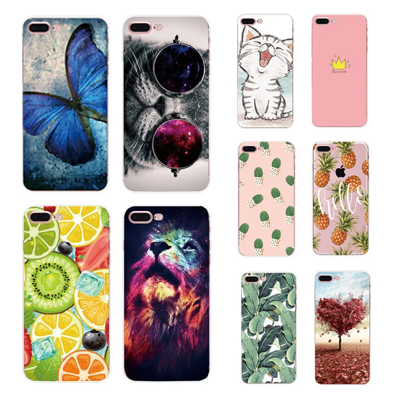 Case For iphone 5s 5 s se Cover Lemon Fruits Animal Silicone Soft Shell iPhone 6s 6 7 8 plus x 10 Bags Funda |