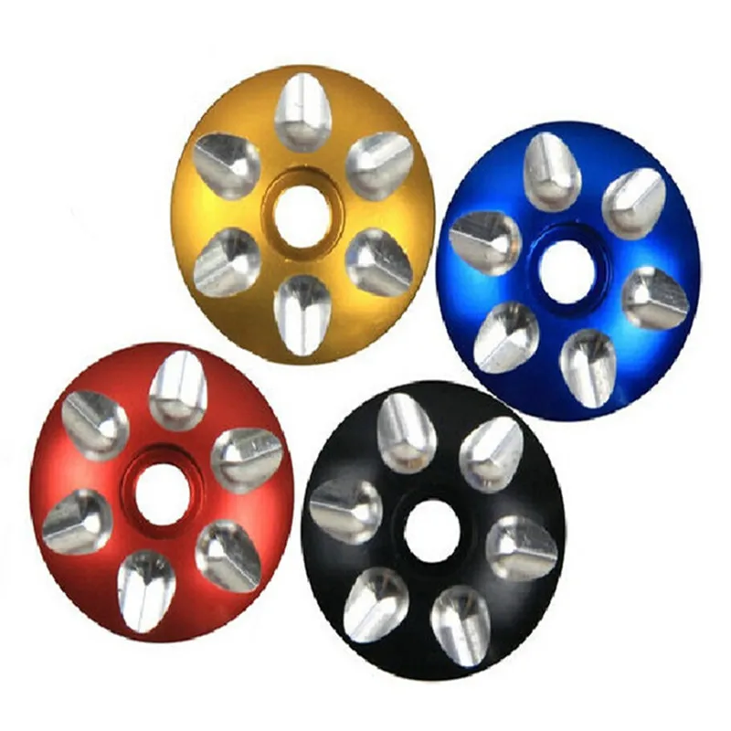 Aluminum MTB Mountain Bike Headset Cover Road Bicycle Stem Top Cap Lid
