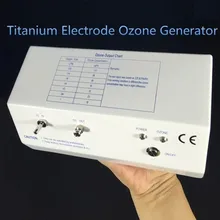 Gerador médico do ozônio, gerador titanium 18-110ug do ozônio da descarga da corona do elétrodo da longa vida/ml